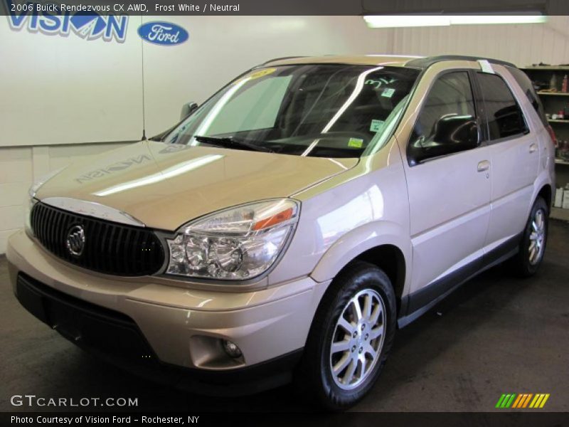 Frost White / Neutral 2006 Buick Rendezvous CX AWD