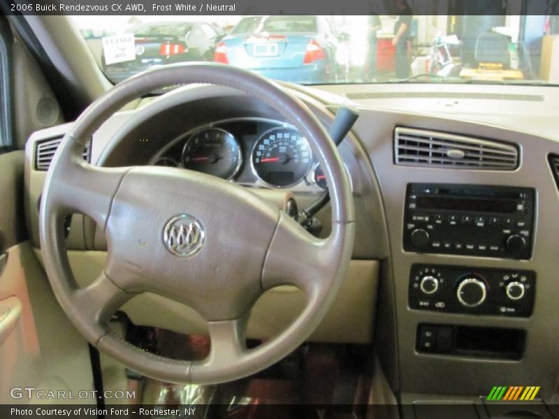 Frost White / Neutral 2006 Buick Rendezvous CX AWD