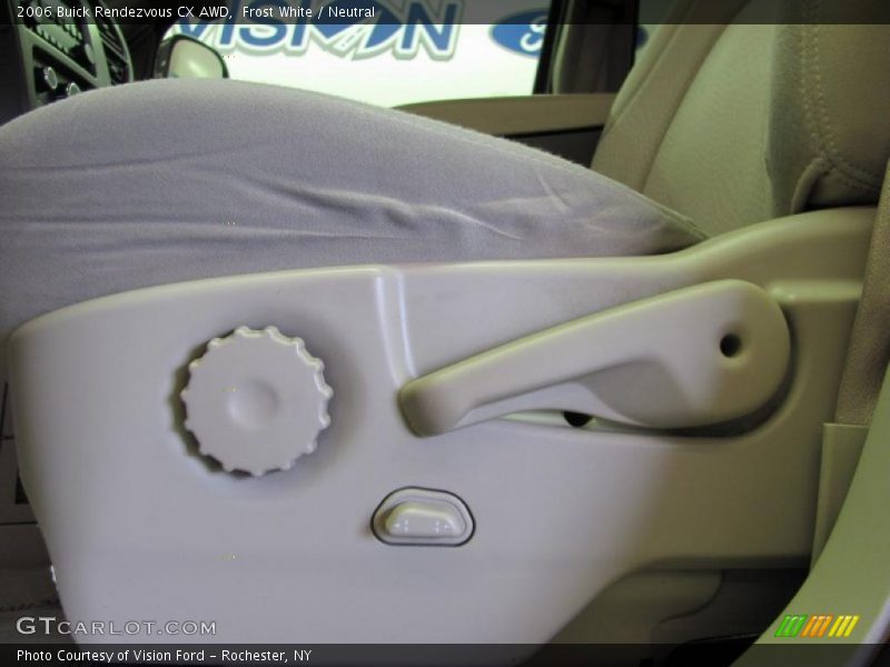 Frost White / Neutral 2006 Buick Rendezvous CX AWD