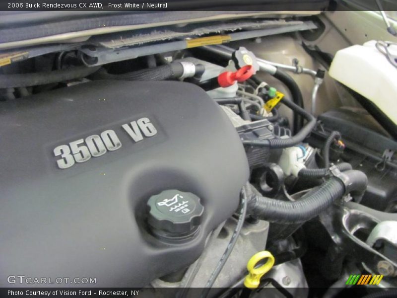 Frost White / Neutral 2006 Buick Rendezvous CX AWD