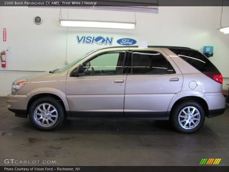 Frost White / Neutral 2006 Buick Rendezvous CX AWD