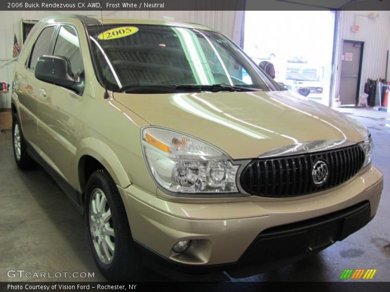 Frost White / Neutral 2006 Buick Rendezvous CX AWD