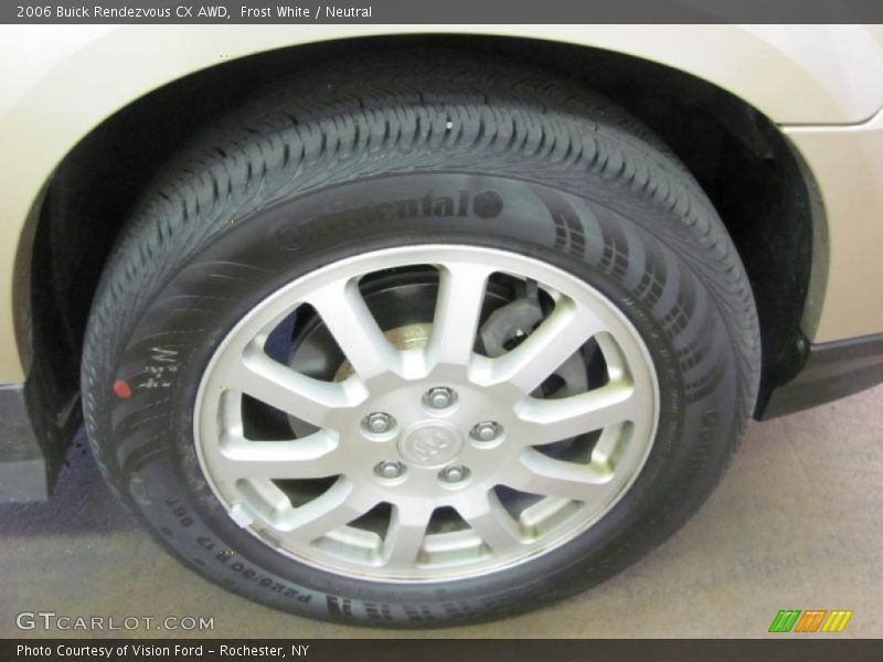 Frost White / Neutral 2006 Buick Rendezvous CX AWD