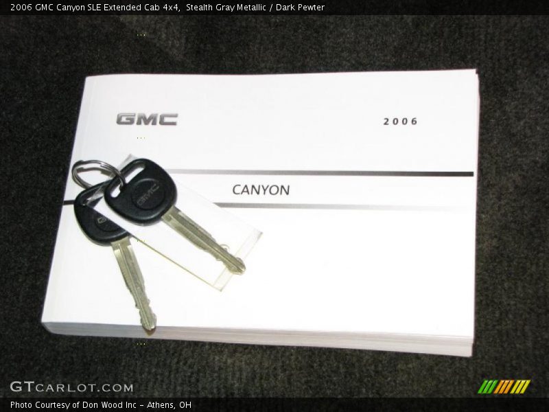 Stealth Gray Metallic / Dark Pewter 2006 GMC Canyon SLE Extended Cab 4x4