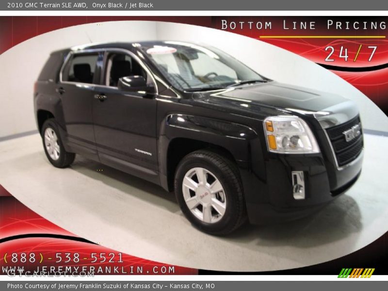 Onyx Black / Jet Black 2010 GMC Terrain SLE AWD