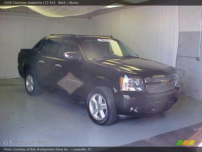 Black / Ebony 2008 Chevrolet Avalanche LTZ 4x4