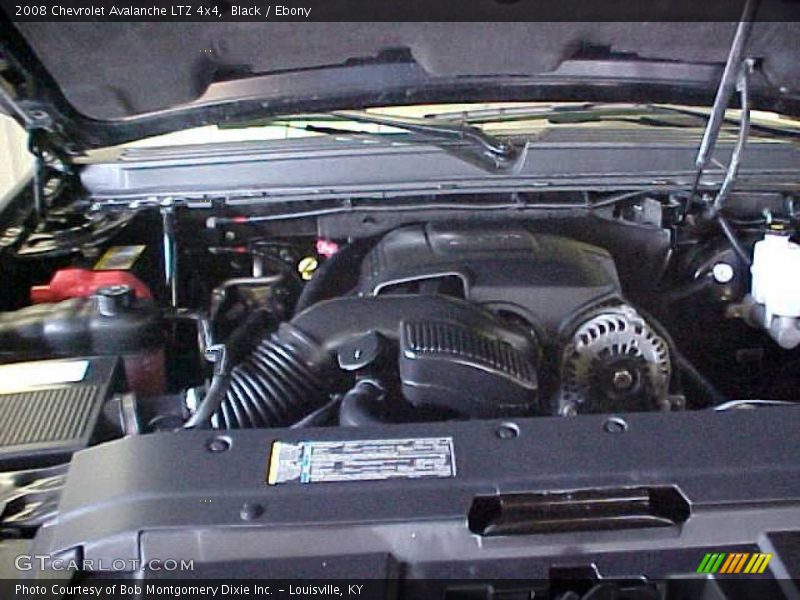 Black / Ebony 2008 Chevrolet Avalanche LTZ 4x4