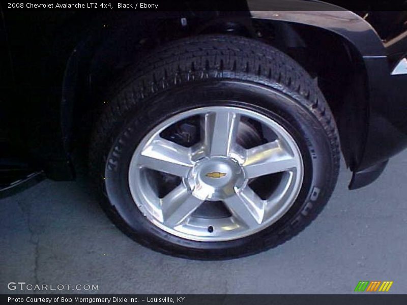 Black / Ebony 2008 Chevrolet Avalanche LTZ 4x4