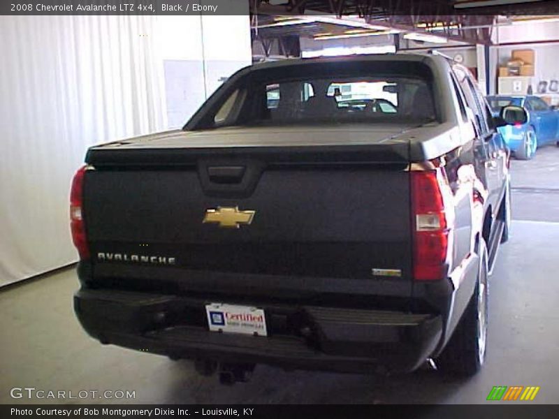 Black / Ebony 2008 Chevrolet Avalanche LTZ 4x4