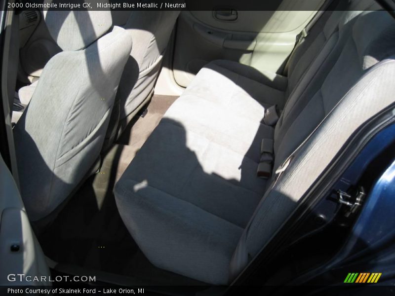 Midnight Blue Metallic / Neutral 2000 Oldsmobile Intrigue GX