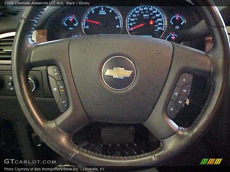 Black / Ebony 2008 Chevrolet Avalanche LTZ 4x4
