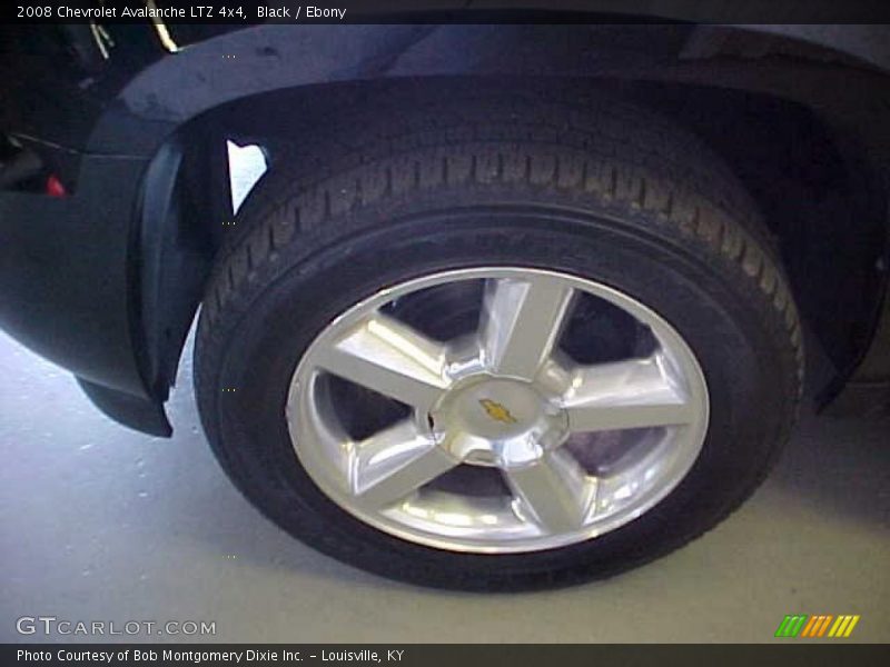 Black / Ebony 2008 Chevrolet Avalanche LTZ 4x4