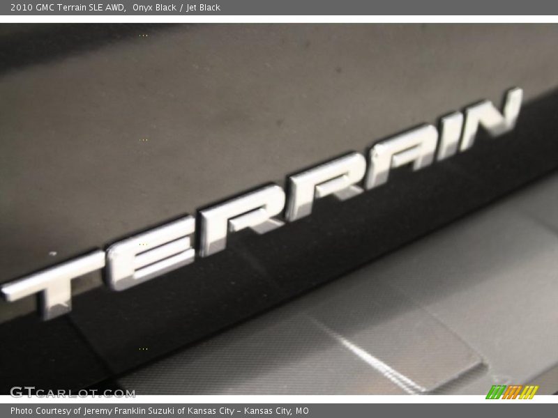 Onyx Black / Jet Black 2010 GMC Terrain SLE AWD