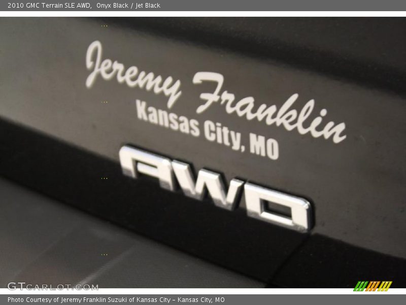 Onyx Black / Jet Black 2010 GMC Terrain SLE AWD