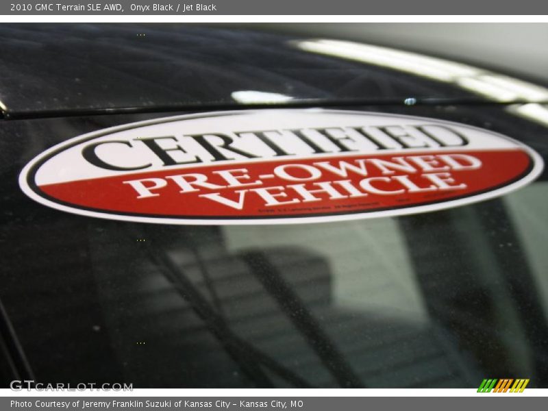 Onyx Black / Jet Black 2010 GMC Terrain SLE AWD