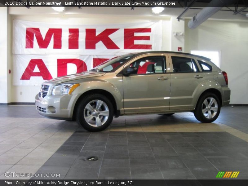 Light Sandstone Metallic / Dark Slate Gray/Medium Graystone 2010 Dodge Caliber Mainstreet