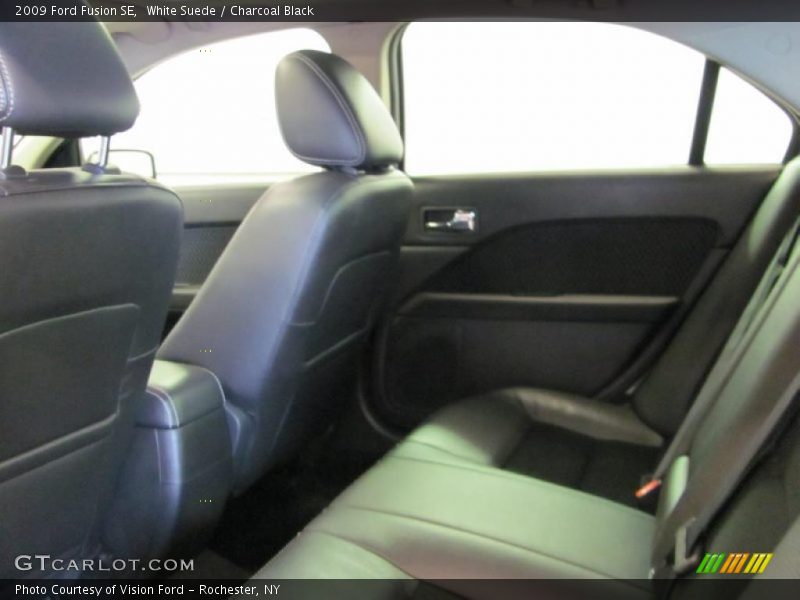 White Suede / Charcoal Black 2009 Ford Fusion SE