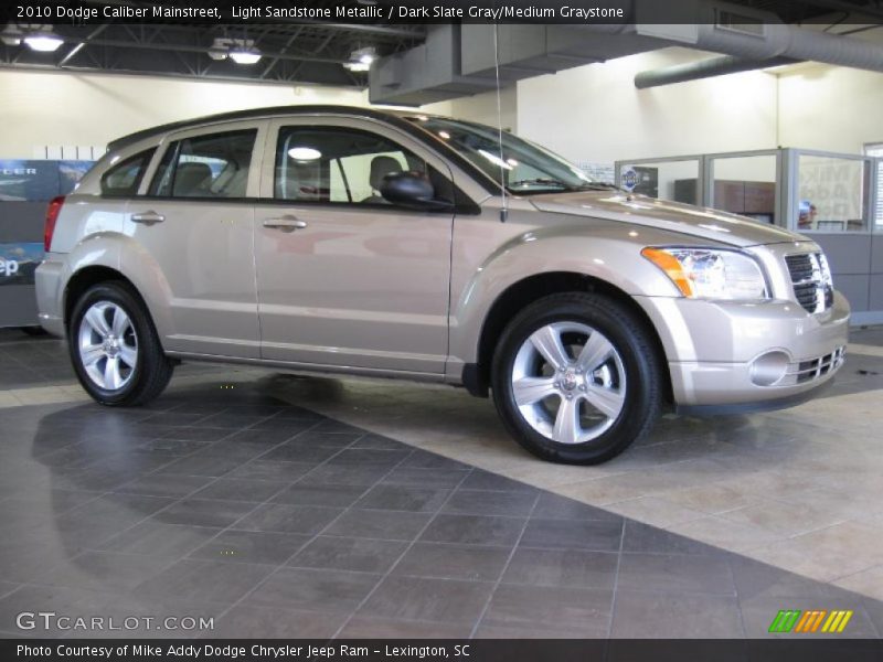 Light Sandstone Metallic / Dark Slate Gray/Medium Graystone 2010 Dodge Caliber Mainstreet