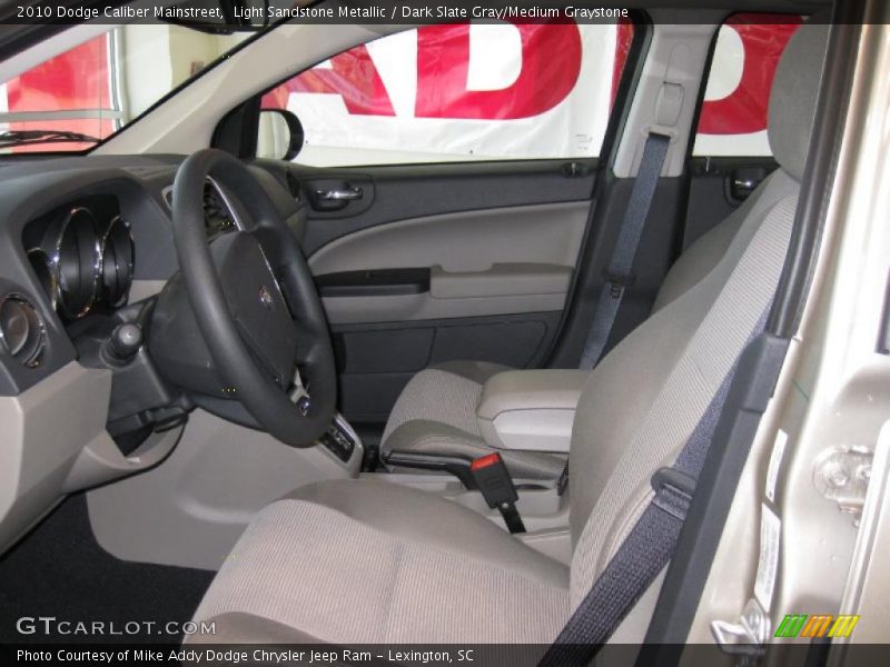 Light Sandstone Metallic / Dark Slate Gray/Medium Graystone 2010 Dodge Caliber Mainstreet