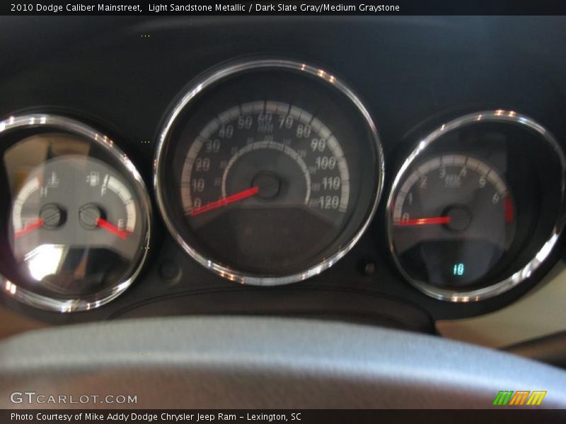 Light Sandstone Metallic / Dark Slate Gray/Medium Graystone 2010 Dodge Caliber Mainstreet