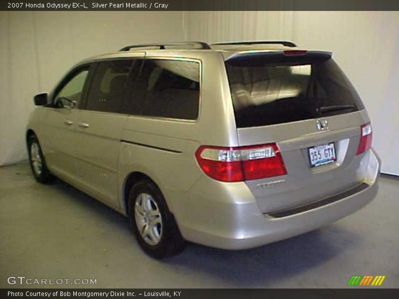 Silver Pearl Metallic / Gray 2007 Honda Odyssey EX-L