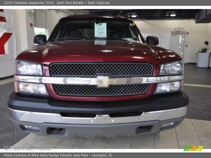 Sport Red Metallic / Dark Charcoal 2004 Chevrolet Avalanche 1500