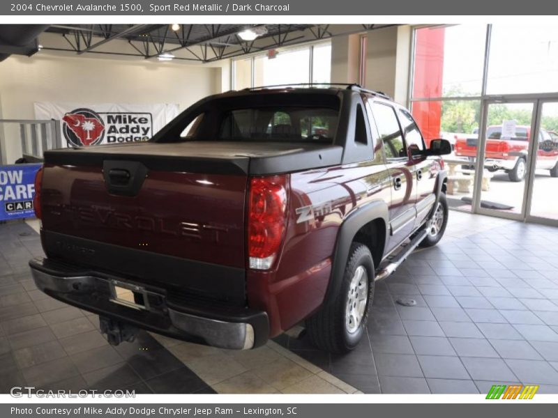 Sport Red Metallic / Dark Charcoal 2004 Chevrolet Avalanche 1500