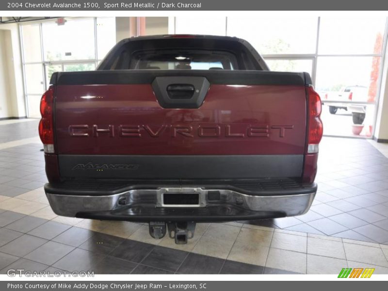 Sport Red Metallic / Dark Charcoal 2004 Chevrolet Avalanche 1500