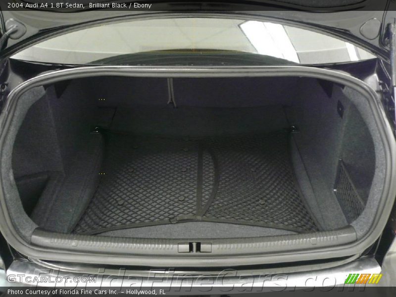 Brilliant Black / Ebony 2004 Audi A4 1.8T Sedan