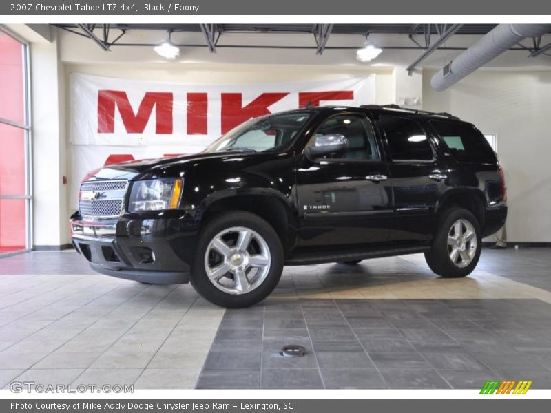 Black / Ebony 2007 Chevrolet Tahoe LTZ 4x4