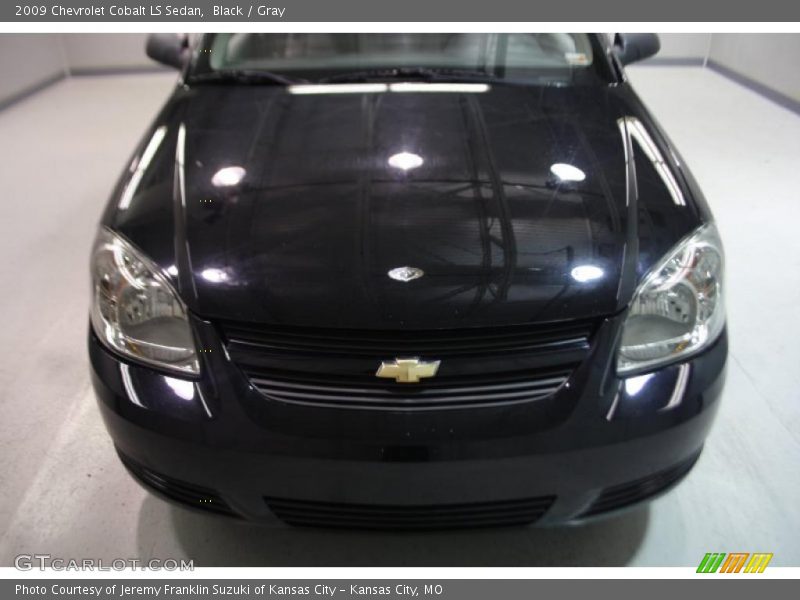 Black / Gray 2009 Chevrolet Cobalt LS Sedan