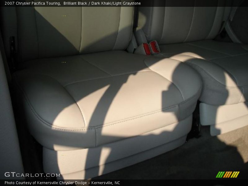 Brilliant Black / Dark Khaki/Light Graystone 2007 Chrysler Pacifica Touring