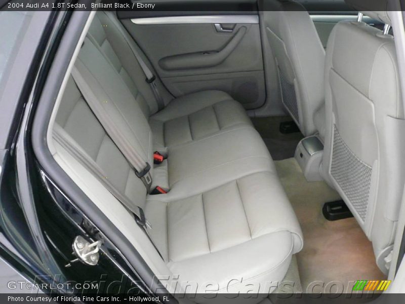 Brilliant Black / Ebony 2004 Audi A4 1.8T Sedan
