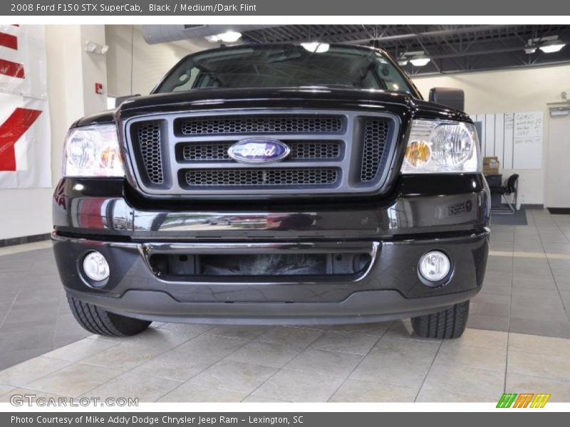 Black / Medium/Dark Flint 2008 Ford F150 STX SuperCab