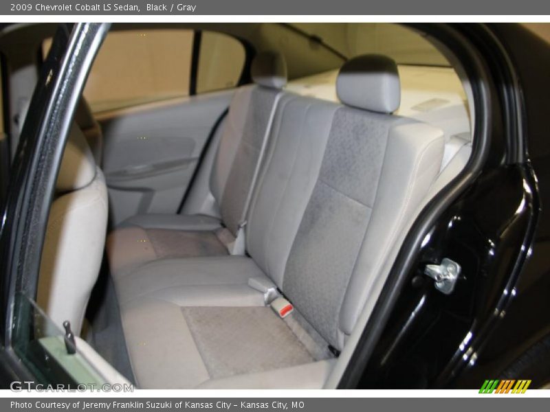 Black / Gray 2009 Chevrolet Cobalt LS Sedan