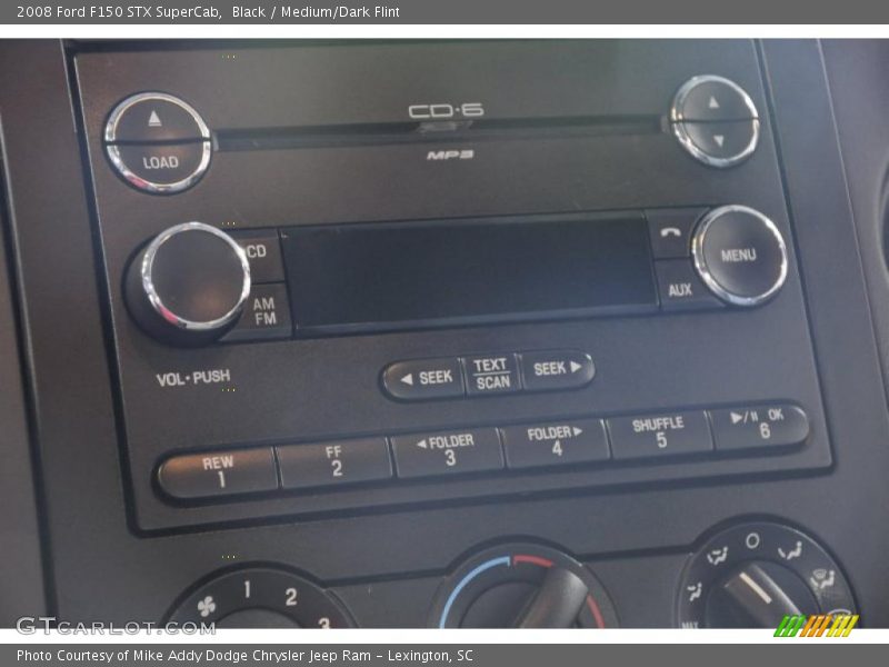 Black / Medium/Dark Flint 2008 Ford F150 STX SuperCab