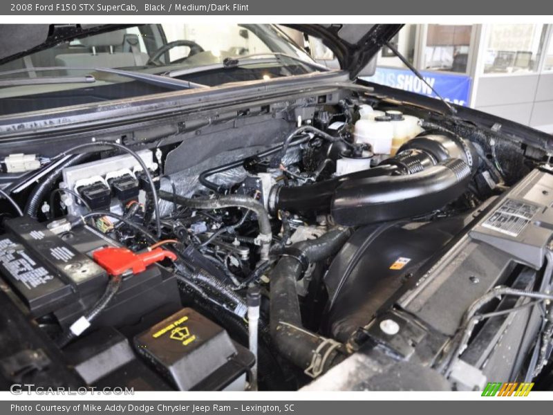 Black / Medium/Dark Flint 2008 Ford F150 STX SuperCab