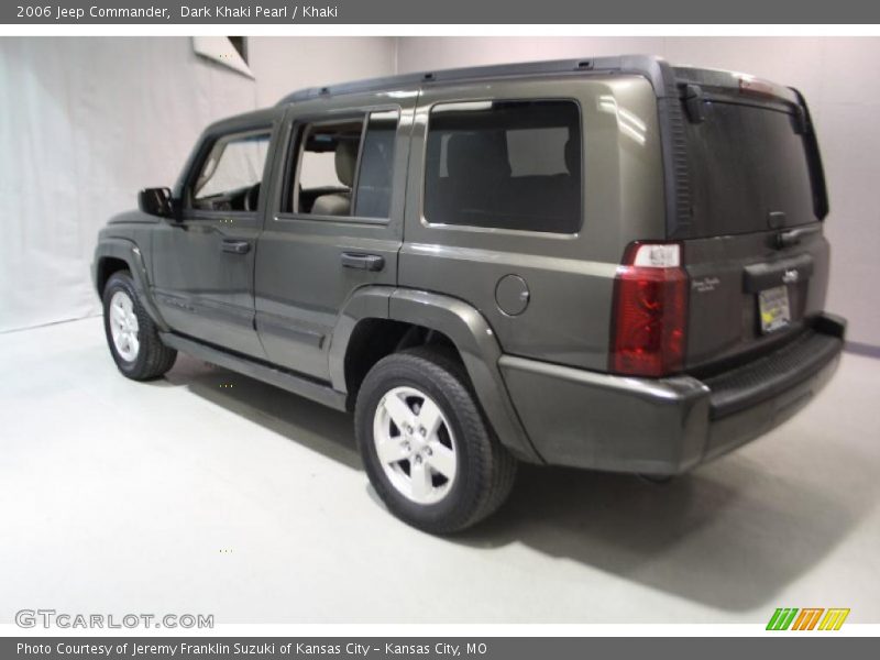 Dark Khaki Pearl / Khaki 2006 Jeep Commander