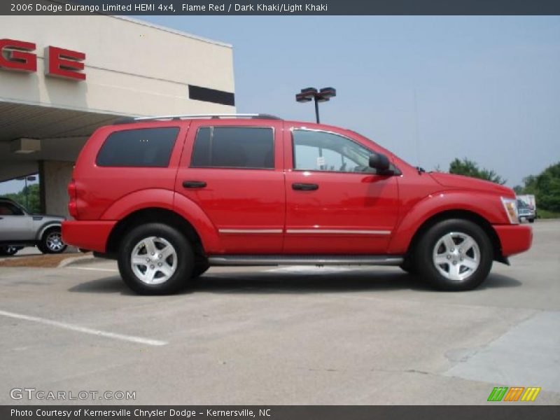 Flame Red / Dark Khaki/Light Khaki 2006 Dodge Durango Limited HEMI 4x4