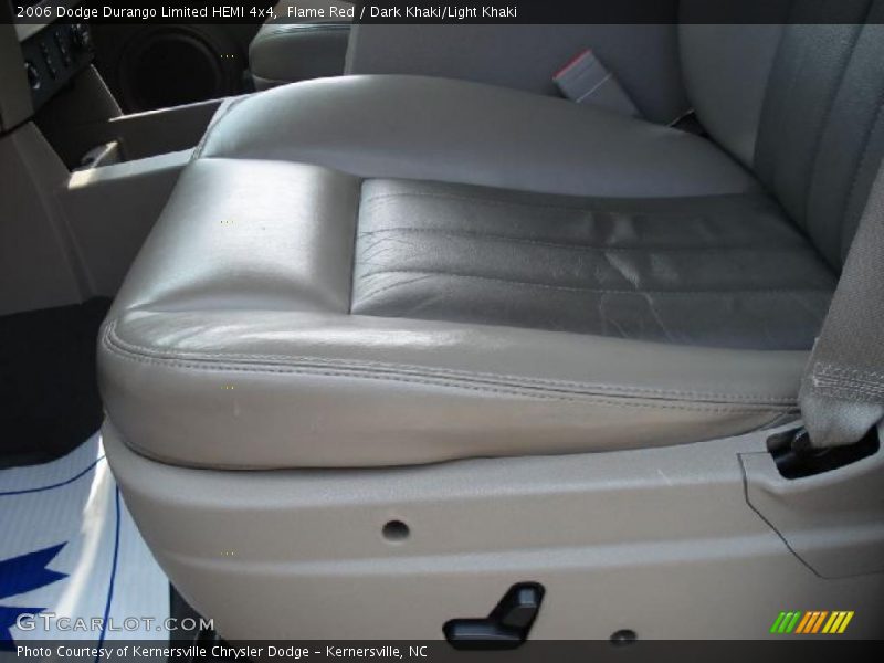 Flame Red / Dark Khaki/Light Khaki 2006 Dodge Durango Limited HEMI 4x4