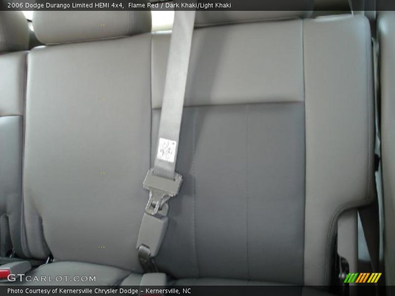 Flame Red / Dark Khaki/Light Khaki 2006 Dodge Durango Limited HEMI 4x4