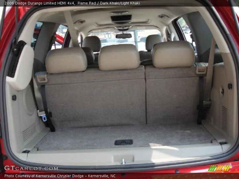 Flame Red / Dark Khaki/Light Khaki 2006 Dodge Durango Limited HEMI 4x4