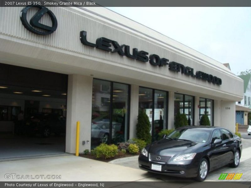 Smokey Granite Mica / Black 2007 Lexus ES 350