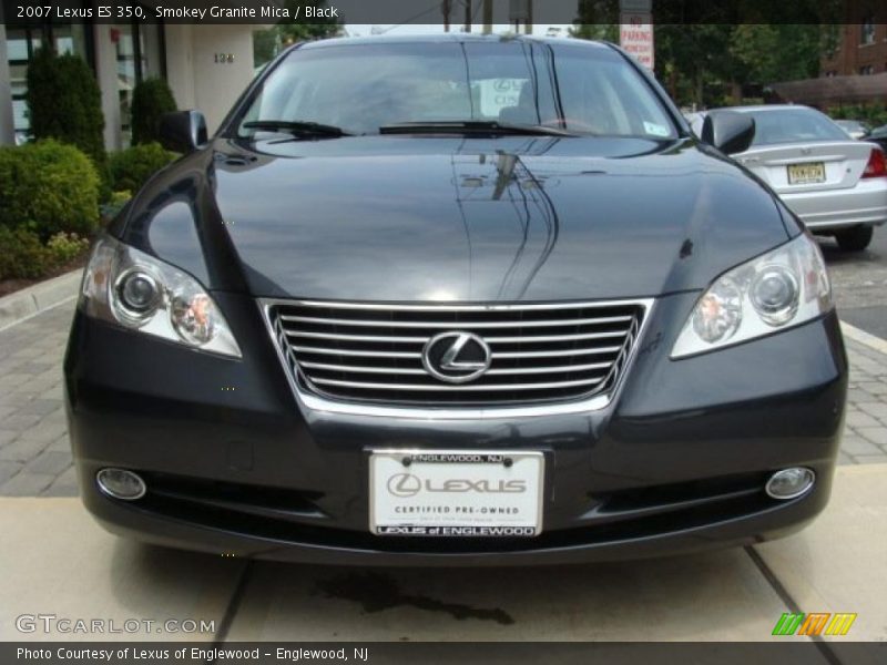 Smokey Granite Mica / Black 2007 Lexus ES 350