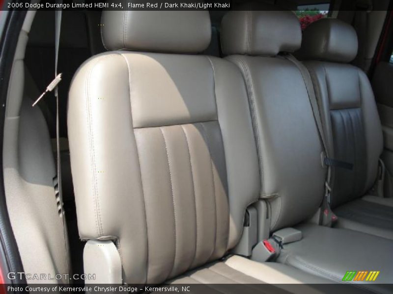 Flame Red / Dark Khaki/Light Khaki 2006 Dodge Durango Limited HEMI 4x4