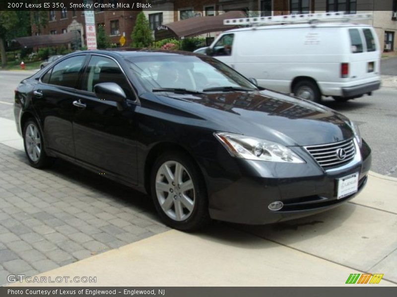 Smokey Granite Mica / Black 2007 Lexus ES 350