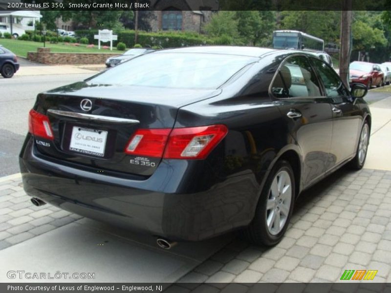 Smokey Granite Mica / Black 2007 Lexus ES 350