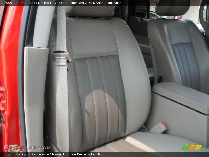 Flame Red / Dark Khaki/Light Khaki 2006 Dodge Durango Limited HEMI 4x4