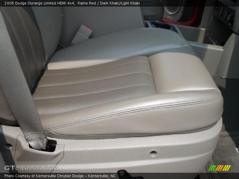 Flame Red / Dark Khaki/Light Khaki 2006 Dodge Durango Limited HEMI 4x4