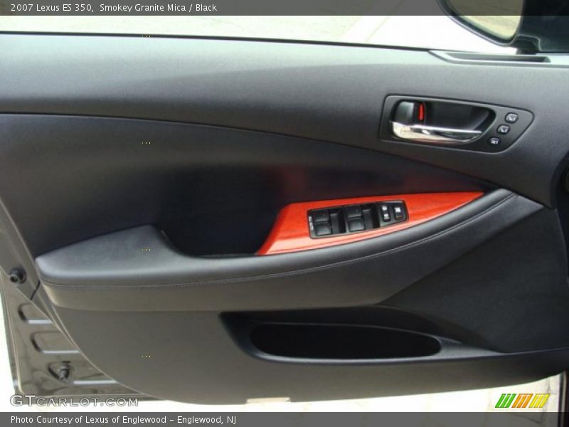 Smokey Granite Mica / Black 2007 Lexus ES 350